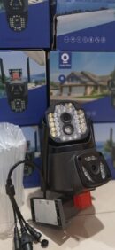 IP WIFI PTZ Camera 2 Lens Outdoor 4mp Color Night Vision With V380 Pro App