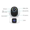 V380 Dual Lense Wifi Smart Indoor Pan/Tilt Camera 2MP